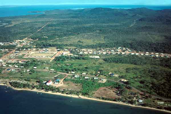 Badu Island Aerial View
